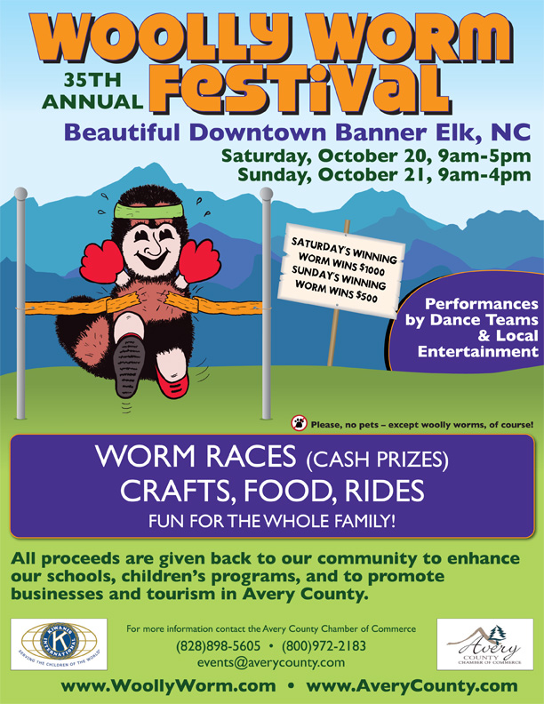 Woolly Worms Will Give Their Winter Prediction At Annual Banner
