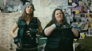 "Maybe if we refer to ourselves enough times as The Heat, they'll name the movie after us." (Twentieth Century Fox)