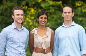 From left, Doctors Chad Krisel, Veena Somani and Brian Lewis. Krisel and Lewis founded Integrative Family Medicine of Asheville four years ago in the River Arts District.