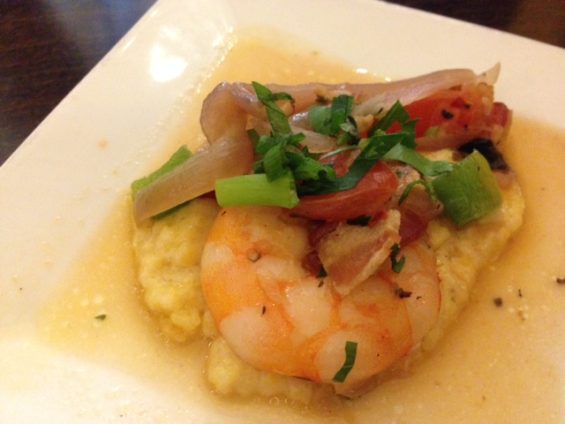 Awesome shrimp 'n' grits from Strada.