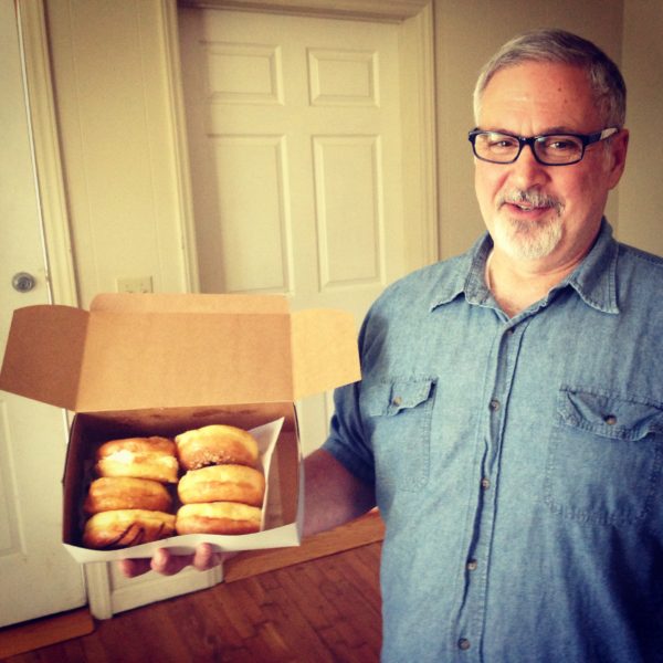 Mr. Bob brought 1/2 dozen doughnutty delights!