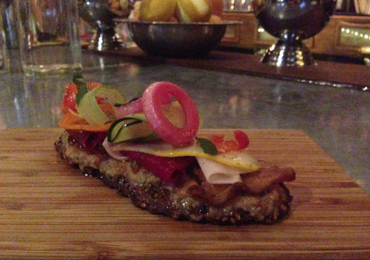 Pork buttered toast at Sovereign Remedies.