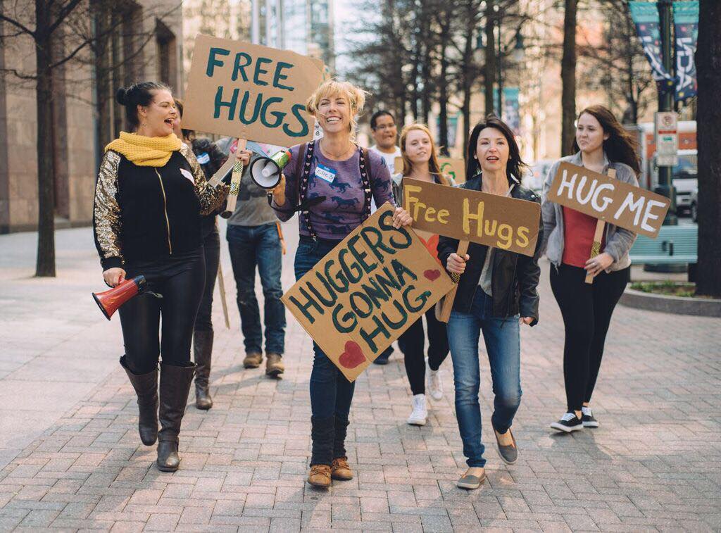 The Bliss Mob Hug Parade is coming to downtown Asheville!