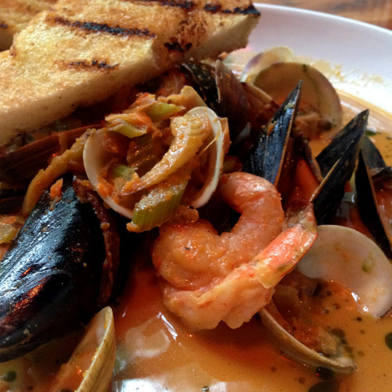 Shellfish Bowl at The Junction, River Arts District, Asheville, Eat of